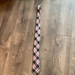 Red Black Grey DKNY tie